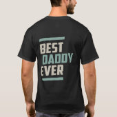 T-shirt Meilleur papa jamais (Dos)