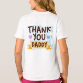 T-shirt Meilleur papa jamais (Dos)