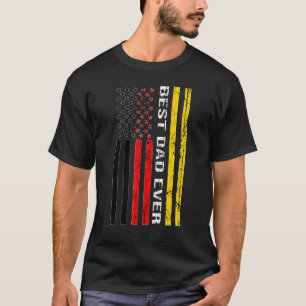 T-shirt Meilleur papa jamais Allemagne Allemagne Allemagne