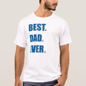 T-shirt Meilleur Papa Jamais - Baseball (Devant)