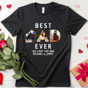 T-shirt Meilleur papa jamais Customisé papa Fête des pères