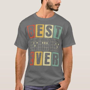 T-shirt Meilleur Papa Jamais Drôle Daddy Joueur de guitare