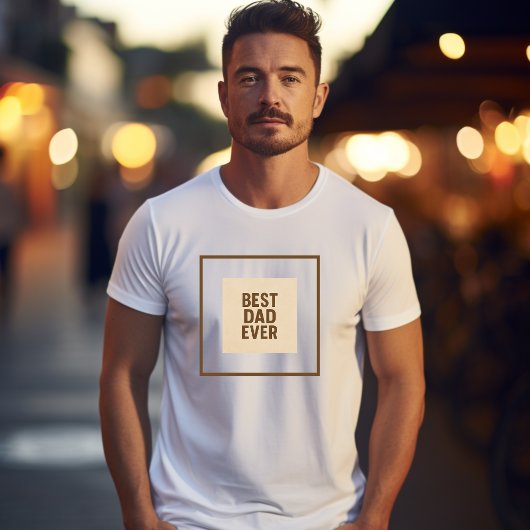 T-shirt Meilleur papa jamais | Fête des pères