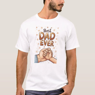 T-shirt Meilleur papa jamais - Fête des pères Bond Art