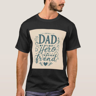 T-shirt Meilleur papa jamais : Fête des pères Vintage