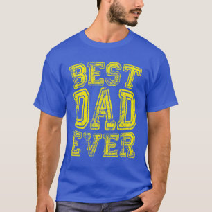 T-shirt Meilleur papa jamais Grunge Style SuperPapa