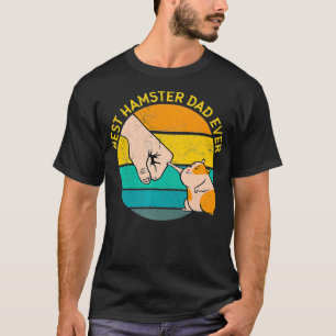 T-shirt Meilleur papa Jamster cadeau Hamster pour Papa Pap
