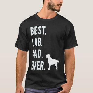 T-shirt Meilleur Papa Lab Ever Hommes Labrador Retriever C