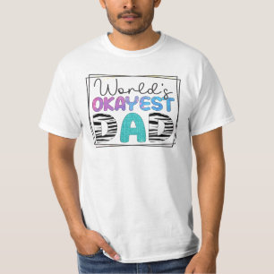 T-shirt 'Meilleur Papa Moyen du Monde'