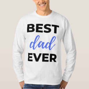 T-shirt Meilleur Papa Noir