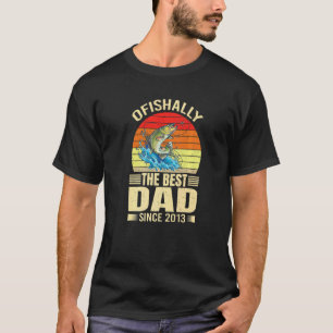 T-shirt Meilleur Papa Officiellement Depuis 2013 Fisher Gr