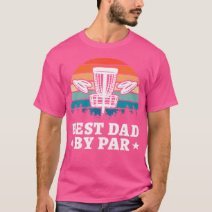 T-shirt Meilleur Papa Par Disque Golf