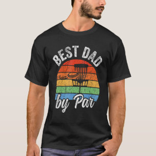 T-shirt Meilleur Papa Par Fête des pères Disque Golf
