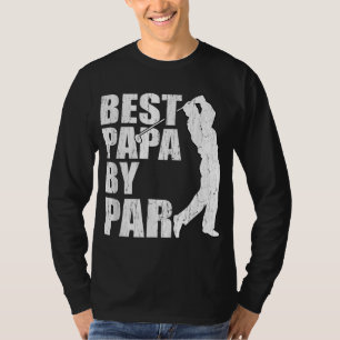 T-shirt Meilleur papa par Funny Golf Father's Day Grandpa 