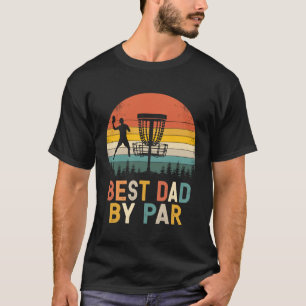 T-shirt Meilleur Papa Par Par - Disque Golf Papa T-Shirt_1