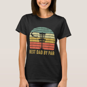 T-shirt Meilleur Papa Par Par Funny Disque Golf Don Pour H
