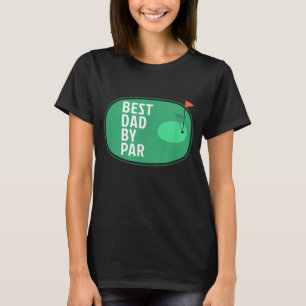 T-shirt Meilleur Papa Par Par Funny Golf Fête des pères Go