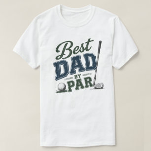 T-shirt Meilleur Papa par Par Golf Drôle