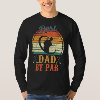 T-shirt Meilleur Papa Par Par Par Papa Fête des pères Golf
