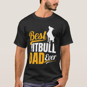 T-shirt Meilleur papa Pitbull jamais vu