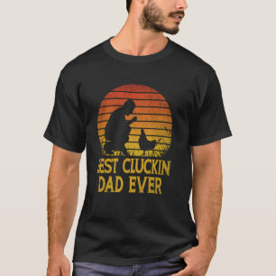 T-shirt Meilleur Papa Poulet qui Claque