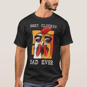 T-shirt Meilleur Papa Poulet qui Claque