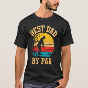T-shirt Meilleur Papa Pour La Fête Des Pères Golf Golfing