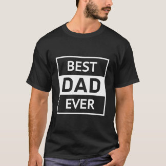 T-shirt Meilleur Papa Pour Les Pères