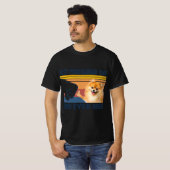 T-shirt meilleur papa roumain jamais fêter jour noël (Devant entier)