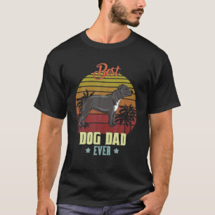 T-shirt Meilleur papa Staffordshire Bull Terrier qui exist