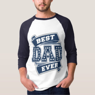 T-shirt Meilleur papa Tous les étoiles SuperPapa