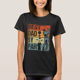 T-shirt Meilleur Papa Vintage Rétro Par Papa Fête des Père