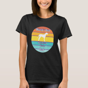 T-shirt Meilleur Papa Wirehaired Vizsla du Monde