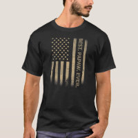 Meilleur Papaw Jamais American USA Grunge Drapeau 