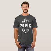 T-shirt Meilleur Papik jamais pour papi arménien (Devant entier)