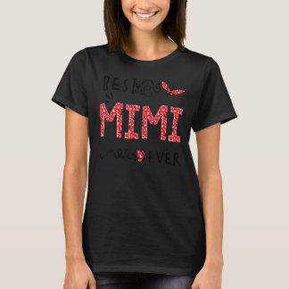 T-shirt Meilleur Papillon Mimi Ever Meilleur Grand-Mère Ja