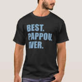 T-shirt Meilleur Pappou jamais grand-père grec (Devant)