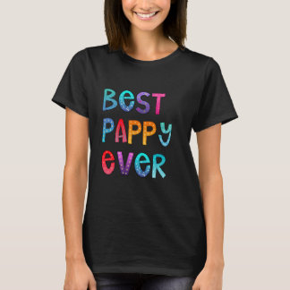 T-shirt Meilleur Pappy Toujours Coloré, Papa Chemise, Papa