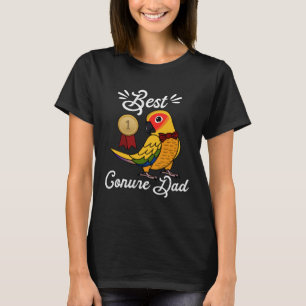 T-shirt Meilleur Parrot Papa I Sun Conure