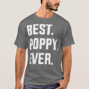 T-shirt Meilleur pavot pour papa et fête des pères pour le