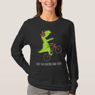 T-shirt Meilleur Père Alligator