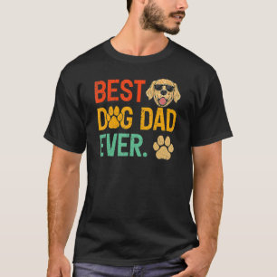 T-shirt Meilleur Père de Chien Caniche Hommes Hommes Poodl