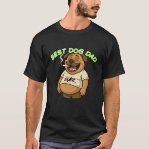T-shirt Meilleur père de chien jamais Drôle cadeau de Ca