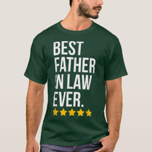 T-shirt Meilleur Père En Droit Jamais Famille Drôle Père I