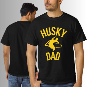 T-shirt Meilleur Père Husky Sibérien Jamais, Chien Pa