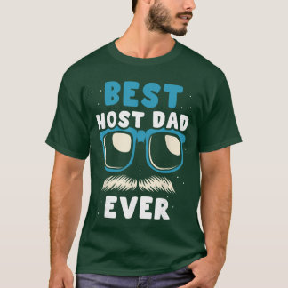 T-shirt Meilleur père invité de tous les hôtes Mère Famill