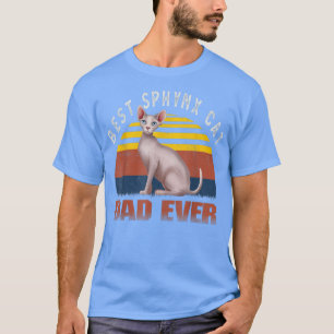 T-shirt Meilleur Père Sphyn Jamais Drôle Propriétaire de C