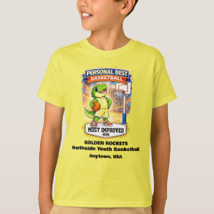 T-shirt Meilleur Personnel de Basketball pour les Jeunes –