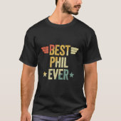 T-shirt Meilleur Phil jamais (Devant)