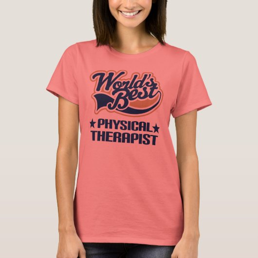 T-shirt Meilleur physiothérapeute du monde (Devant)